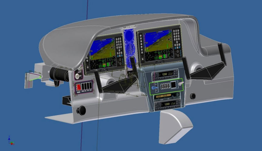 Aircraft cockpit design