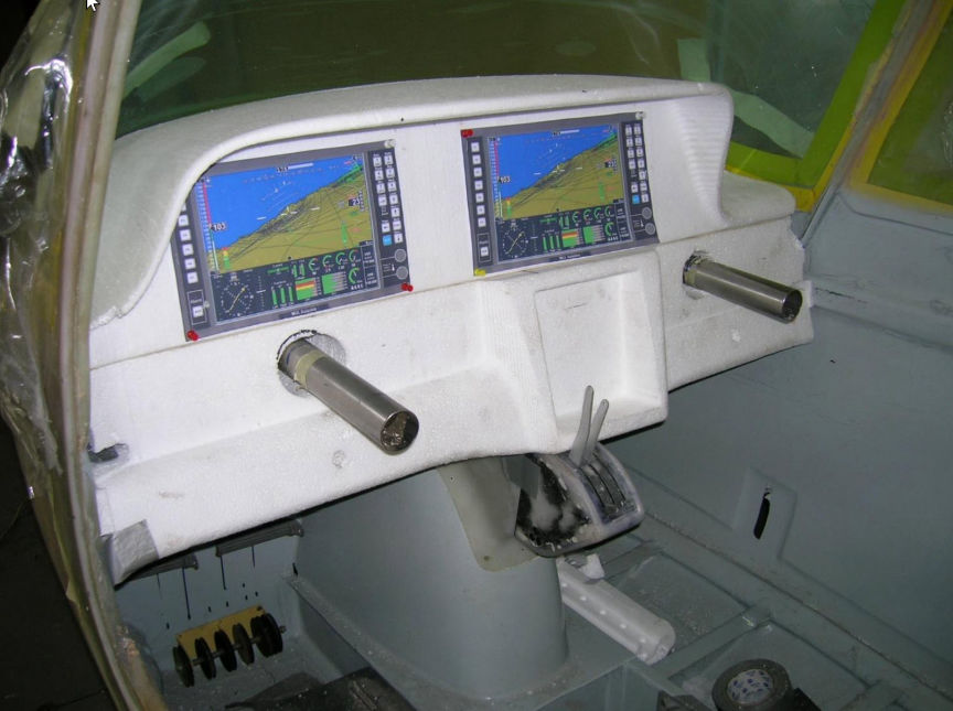 air craft cockpit mock up